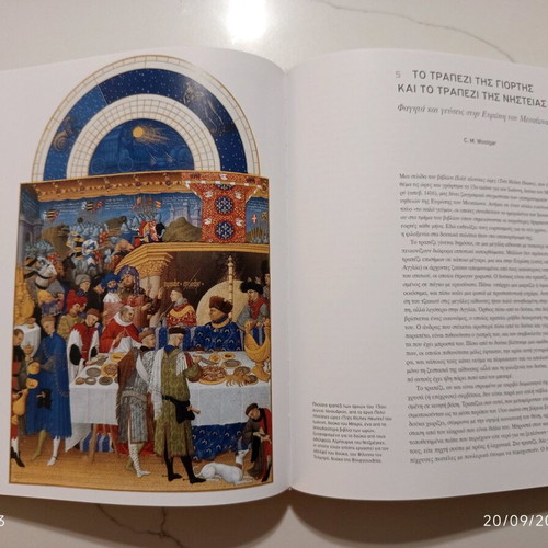 History of Taste book like new, Greek language
