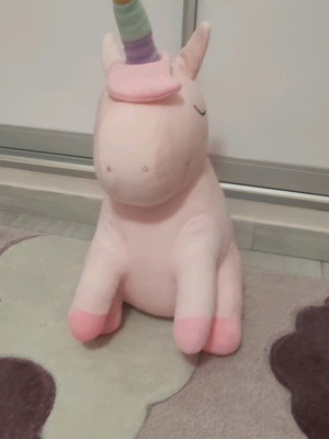 Plush unicorn 56 cm used in excellent condition