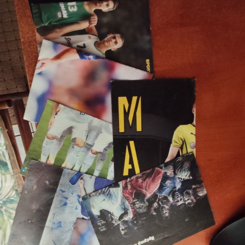 8 sports magazine posters