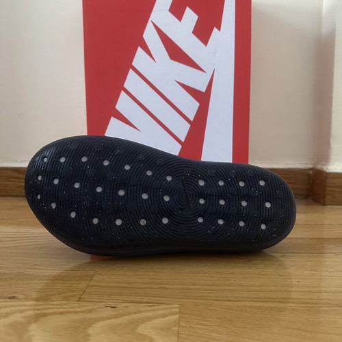 Nike ReactX Rejuven8 men's slippers size 44, white and blue