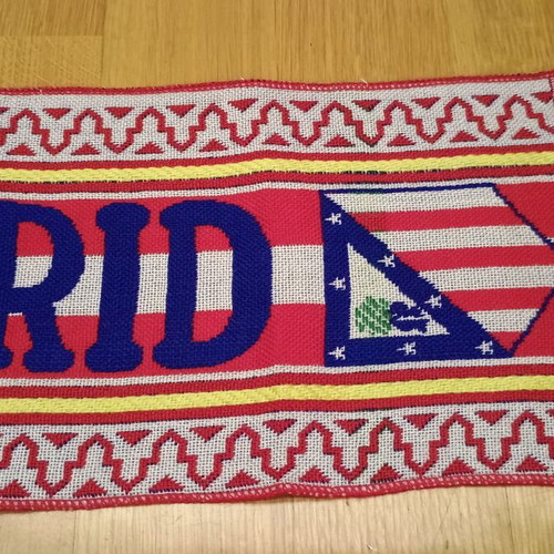 Atletico Madrid scarf 90s new, official product