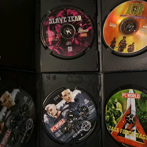 Pc magazines used, pack of 45 issues with cd and DVD