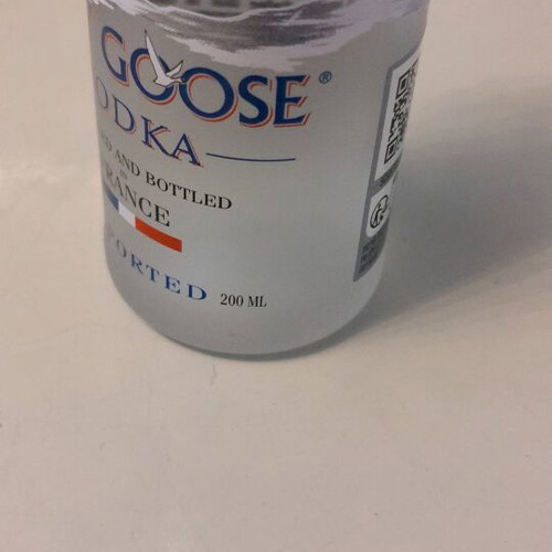 Collectible Grey Goose Vodka 200ml bottle new, sealed