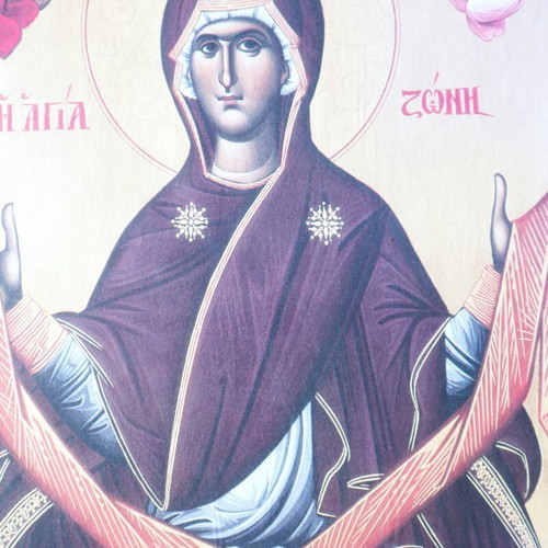Icon of Virgin Mary in good condition