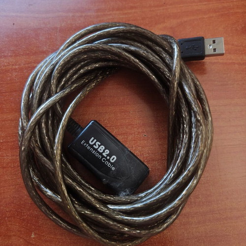 Usb extension cable with amplifier 5m used