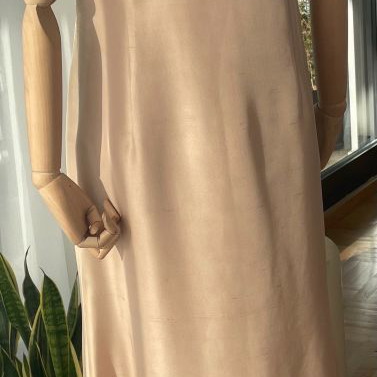 Carlo Pignatelli Haute Couture maxi silk dress 100% new size 46
