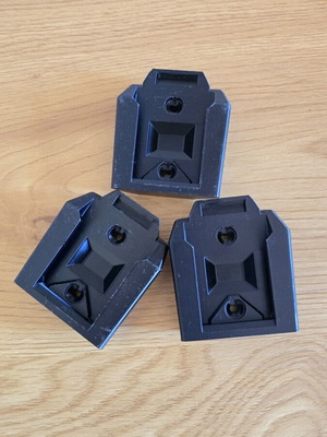 Parkside X20V Battery Holders new, set of 3