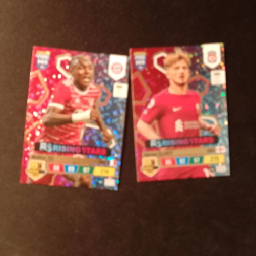 Rising Stars FIFA 365 Panini 2023 like new, 2 pieces