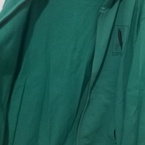 Zara hoodie green size 13-14 years like new with minor hood defect