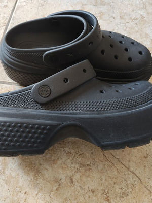 Crocs Stomp Clog, size 39/40, black