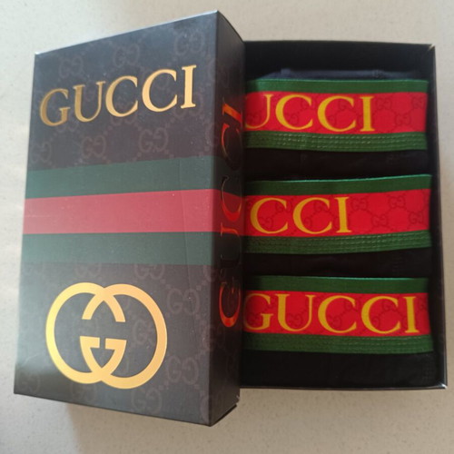 Gucci men's boxers pack of 3 size M new, black