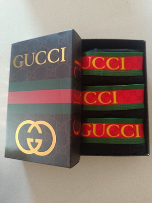 Gucci men's boxers pack of 3 size M new, black