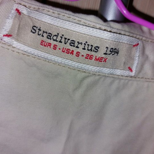 Stradivarius shirt used, size S