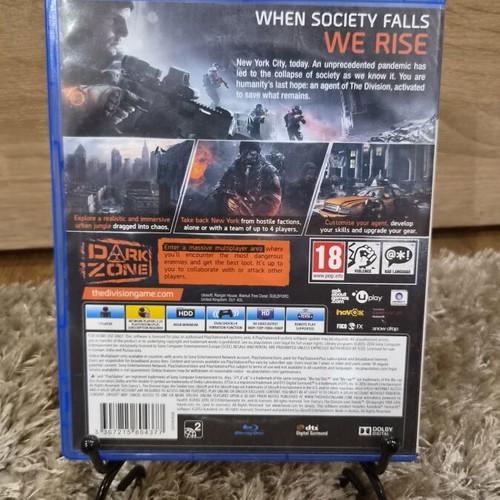 Tom Clancy's The Division PS4 game like new