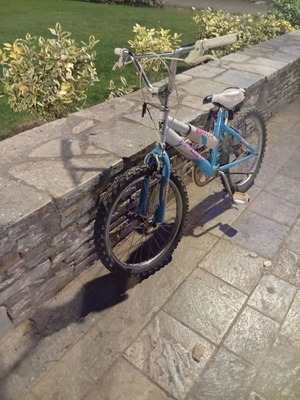 Παιδικό ποδήλατο Fast 20" μεταχειρισμένο, μπλε BMX με V-Brakes
