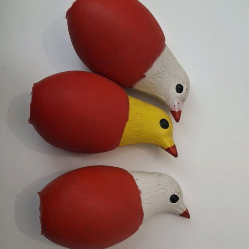 Greek Zoulichta Kokorakia 70s set of three like new