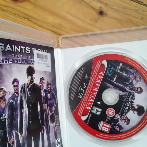 Saints Row The Third PS3 game like new, complete with manual