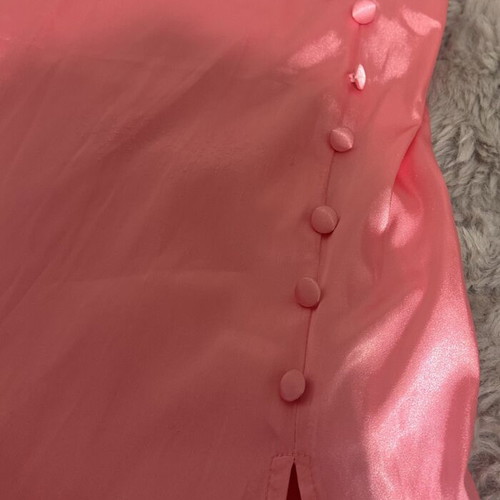 Satin dress like new, pink, size S