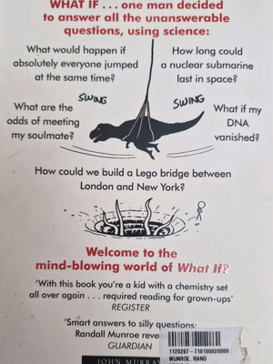 Βιβλίο What if? σαν καινούργιο, αγγλικά