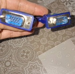 Computer cable used, length 1.45 meters