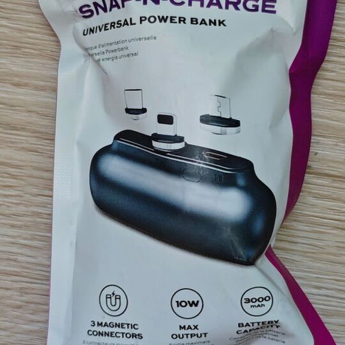 Statik Snap-N-Charge Power Bank 3000mAh 10W new