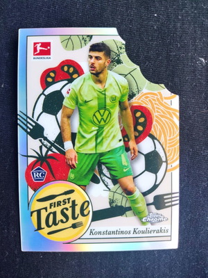 Topps Bundesliga 25-26 Koulierakis First Taste RC Silver κάρτα σαν καινούργιο