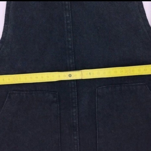 Women's salopette like new, extra small, black cotton