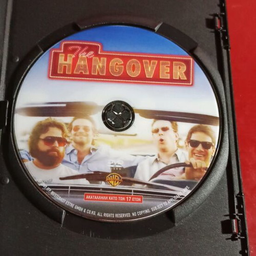 The Hangover DVD like new with Greek subtitles