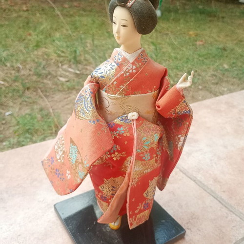Traditional Japanese Geisha doll used