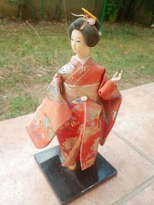 Traditional Japanese Geisha doll used