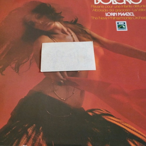 Ravel Bolero LP album used, classical music