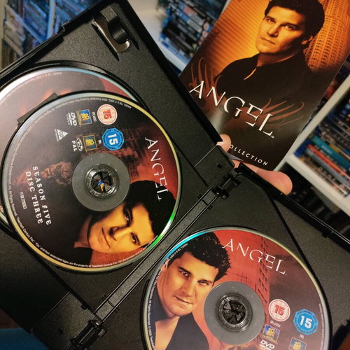 Angel season 5 DVD used, 6 discs with English subtitles