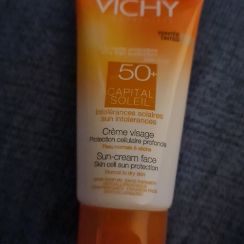 Vichy Capital Soleil SPF50 tinted sunscreen like new