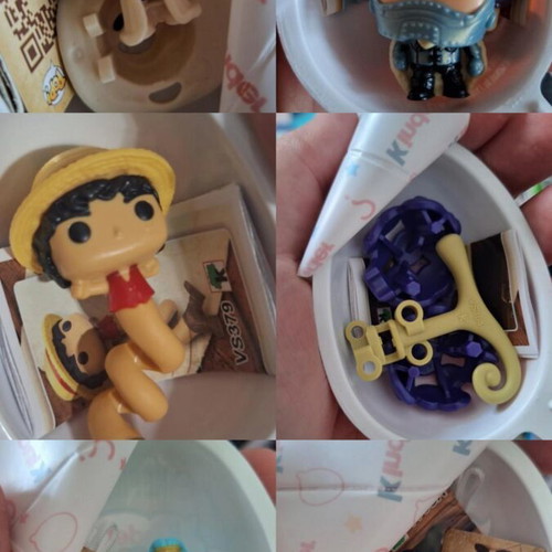 Kinder Joy x Funko ONE PIECE toy set, 12 pcs