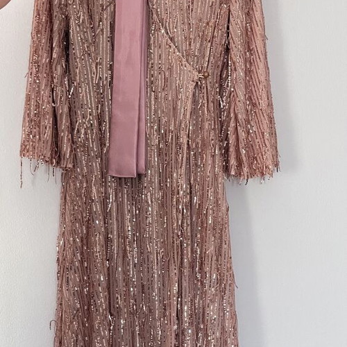 Nazezhda dress pink and gold, like new, size S/M