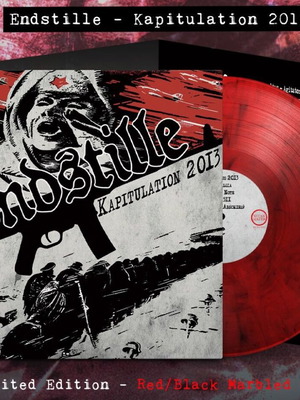 Endstille Kapitulation 2013 red marbled vinyl LP limited edition