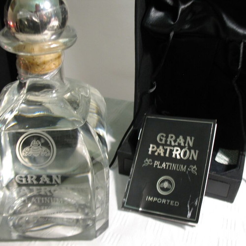 Silver Tequila Gran Patrón Platinum 700ml new