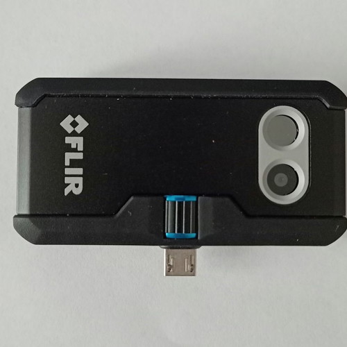 Flir One Pro Gen III thermal USB camera used for mobile devices