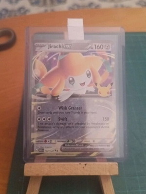 Pokémon Jirachi EX κάρτα 160 HP, 102/128