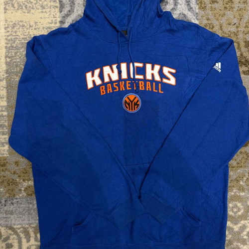 Adidas Knicks blue men's hoodie like new