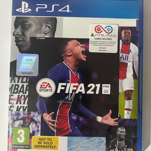 FIFA 21 PS4 like new