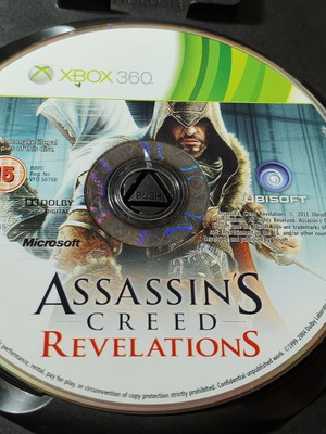 Assassin's Creed Revelations Xbox 360 game disc PAL