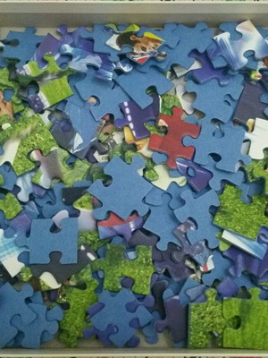 Puzzle 200 pieces used