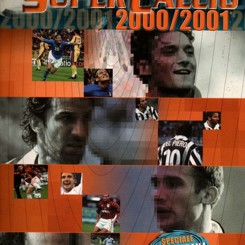 Panini Super Calcio 2000-2001 collectible album like new