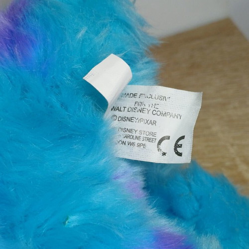Sully plush collectible from Monsters, Inc., Disney Store