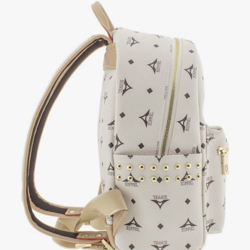 La tour Eiffel beige women's backpack like new
