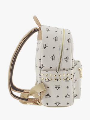 La tour Eiffel beige women's backpack like new