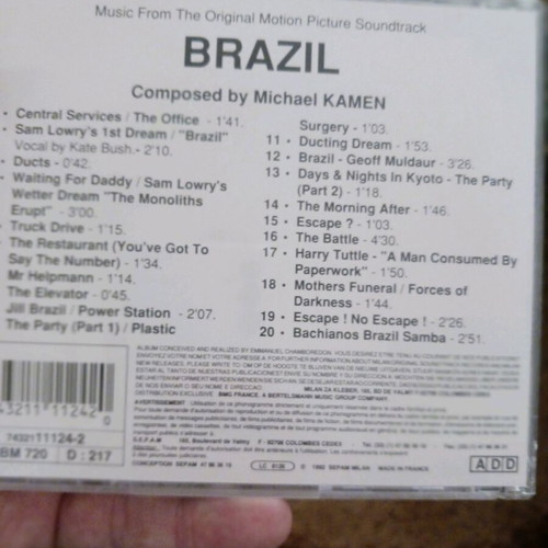 CD OST Brazil used