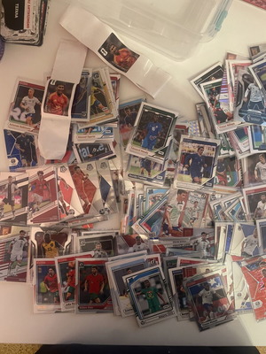 Κάρτες ποδοσφαίρου Topps και Panini καινούργιες, πακέτο 20 τυχαίες