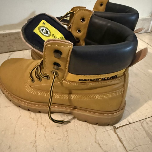 CAT beige ankle boots used, size 41